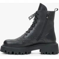 Estro Bottines à lacets '09-2314' noir denim