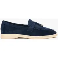 Estro Mocassin '935-2' bleu foncé