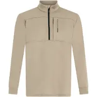 Protest Graphic Half Zip Sweatshirt Beige S Homme