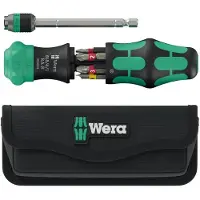 Wera Kraftform Kompakt 25 Ra-r Screwdriver Set Vert