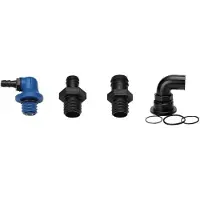 Nuova Rade Ercole Sogliola Elbow Connector Noir