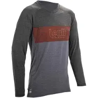 Leatt Mtb Gravity 2.0 Long Sleeve T-shirt Gris L Homme