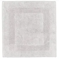 Cawö Tapis de Bain Cawö Uni Réversible Platine-60 x 60 cm