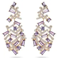 Avant Garde Boucles d'oreilles 'Irinaia' violet