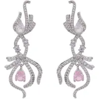 Avant Garde Boucles d'oreilles 'Elenaette' argent