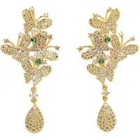 Avant Garde Boucles d'oreilles 'Valeria' or
