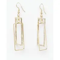 Avant Garde Boucles d'oreilles 'Frejaa' or