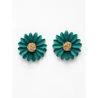 Avant Garde Boucles d'oreilles 'Biancata' vert