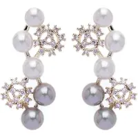 Avant Garde Boucles d'oreilles 'Ninama' rose clair