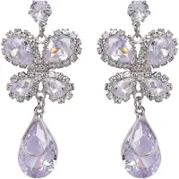Avant Garde Boucles d'oreilles 'Heidiette' argent