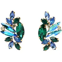 Avant Garde Boucles d'oreilles 'Valeriaka' vert