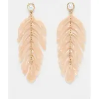 Avant Garde Boucles d'oreilles 'Sabinena' beige