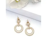 Avant Garde Boucles d'oreilles 'Simonaina' or
