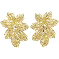 Avant Garde Boucles d'oreilles 'Adrianaa' or