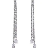 Avant Garde Boucles d'oreilles 'Claudiara' argent