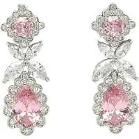 Avant Garde Boucles d'oreilles 'Klarasa' rose