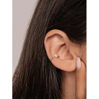 Hey Happiness Boucles d'oreilles 'Daisy' argent