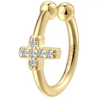 Hey Happiness Boucles d'oreilles or