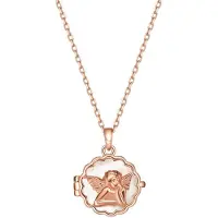 Hey Happiness Chaîne 'Seraphina Locket' or rose