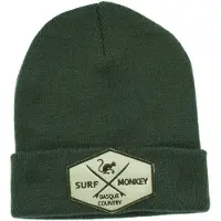 Surf Monkey Bonnet vert foncé