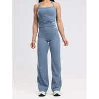 Neverover Leggings 'Everyday Wide Leg Leggings' bleu nuit