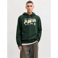 Jack & Jones Logo Hoodie Vert 2XL Homme