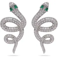 Avant Garde Boucles d'oreilles 'Beatala' argent