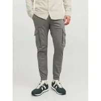 Jack & Jones Pantalon cargo 'Paul Flake' gris