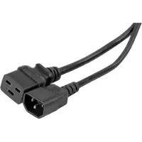 Exertis Connect Cordon alim pc CEE7 - C13 blanc 0,60 m
