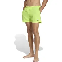 Adidas Boardshorts 'ESS' jaune fluo / noir