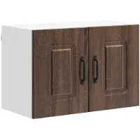 vidaXL Façade de lave-vaisselle Kalmar, aspect chêne brun, 60 x 31 x 40 cm