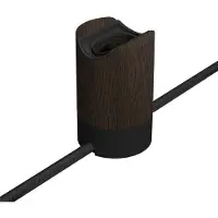 Creative Cables Spostaluce Esse14 Kit With S14d Lamp Holder Marron