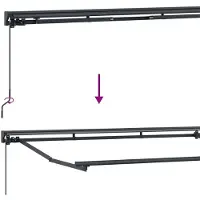 vidaXL Store rétractable couleur sable 4 x 3 m en polyester et aluminium
