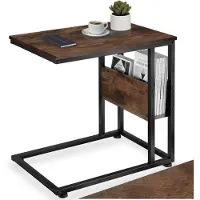 TecTake - Table d'appoint Wigan industrial dark- dim. 55 x 36,5 x 60 cm - 404277