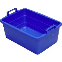 Lockweiler Cuve L620xl425xH250 mm contenu 45 l PE bleu
