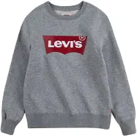 Levi's Sweat gris chiné / rouge / blanc