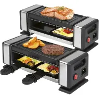 Profi Cook Raclette grill 4 personnes Acier inoxydable PC-RG1324-Inox