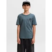 Jack & Jones Kids Junior T-Shirt 'JJCLEVELAND' gris foncé