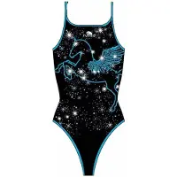 Turbo Pegaso Swimsuit Noir 2XL Femme