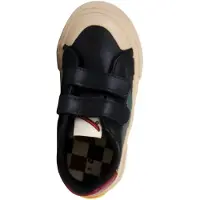 Victoria Baskets basses enfant BASKET TRIBU EFFET CUIR COULEUR SCRATCH 1065200 garcons - Bleu - 33