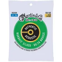 Martin strings MA150S Authentic Acoustic Silked 80/20 Bronze