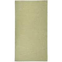 vidaXL Tapis à tissage plat d'extérieur 80x150 cm Vert