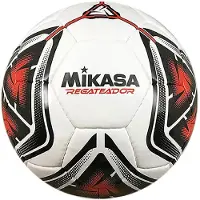 MIKASA Regateador Football Ball Rouge,Blanc 4