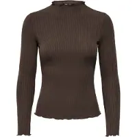 ONLY T-shirt 'ONLEMMA' chocolat