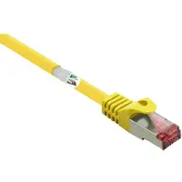 Renkforce RF-5191076 Câble réseau RJ45 Câble patch CAT 6 S/FTP 10.00 m jaune avec (RF-5191076)