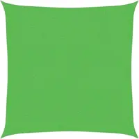 vidaXL Voile d'ombrage 160 g/m² Vert clair 2x2 m PEHD