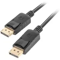 Lanberg Câble displayport mâle mâle 4k 3m noir