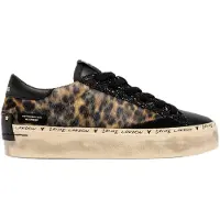 Crime London Distressed Platform Trainers Marron EU 39 Femme