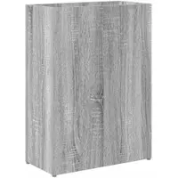 vidaXL Porte-Parapluie Gris Sonoma 40 X 20 X 55,5 Cm Bois D'ingénierie