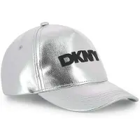 DKNY D62644 Junior Cap Gris,Argenté EU 54 Enfants